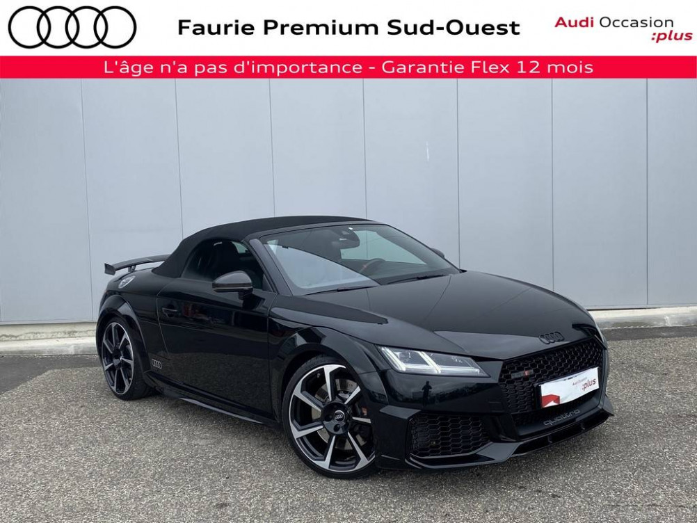 Acheter Audi TT RS II TT RS Roadster 2.5 TFSI 400 S tronic 7 Quattro  2p occasion dans les concessions du Groupe Faurie