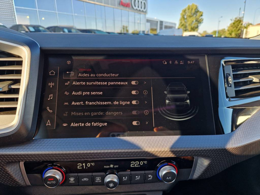 Acheter Audi A1 A1 Sportback 30 TFSI 116 ch S tronic 7 Design 5p neuf dans les concessions du Groupe Faurie