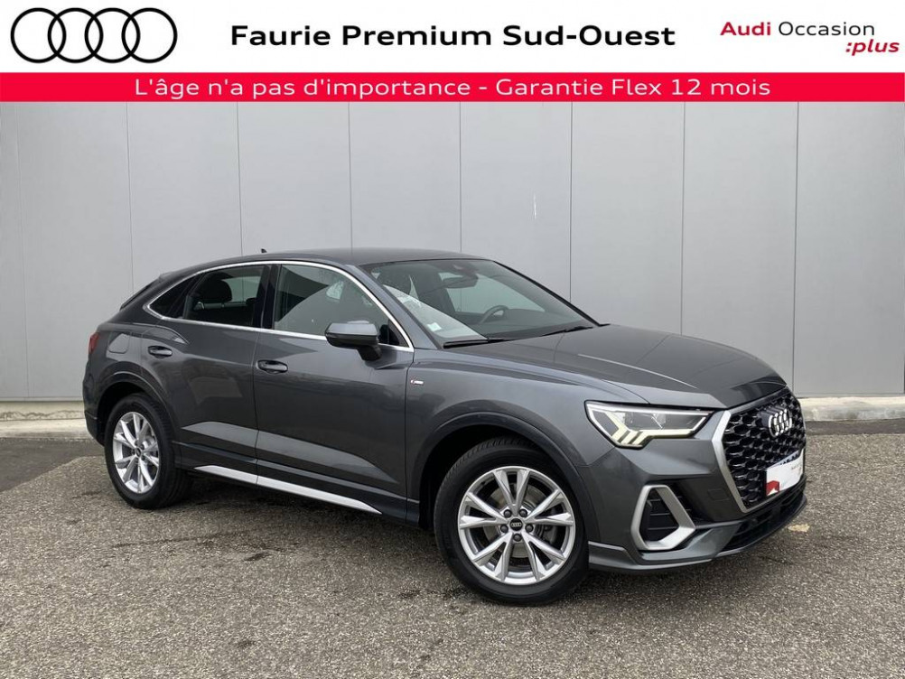 Acheter Audi Q3 Q3 Sportback 35 TDI 150 ch S tronic 7 S line 5p occasion dans les concessions du Groupe Faurie