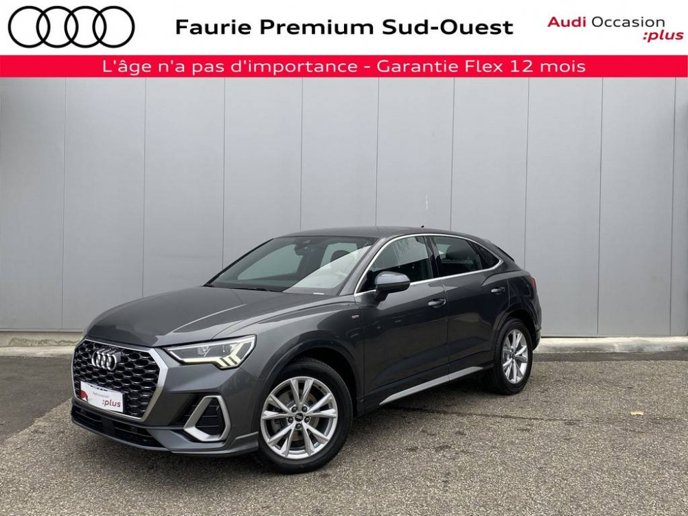 Acheter Audi Q3 Q3 Sportback 35 TDI 150 ch S tronic 7 S line 5p occasion dans les concessions du Groupe Faurie