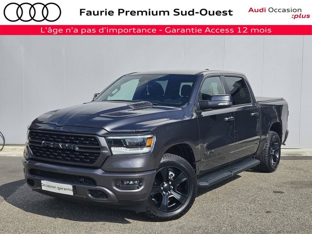 Acheter Dodge RAM Nitro Dodge Ram DT 1500 V8 5,7 L HEMI MDS VVT BVA8 Sport Rebel Crew Cab 4X4 4p occasion dans les concessions du Groupe Faurie