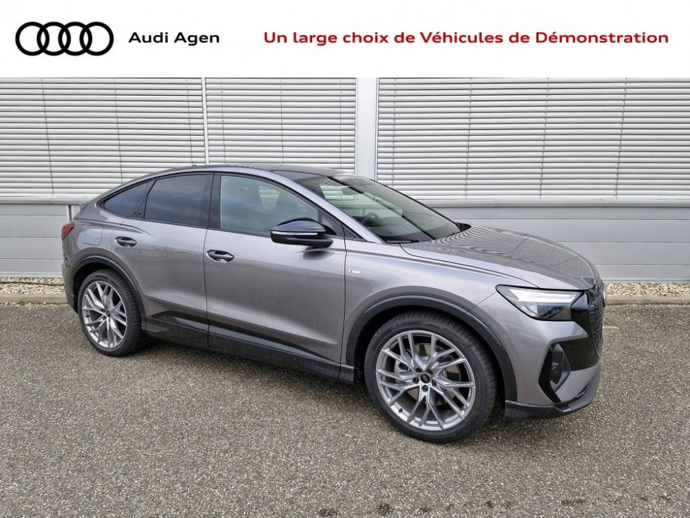 Acheter Audi Q4 Q4 e-tron Sportback 45 285 ch 82 kWh S line 5p neuf dans les concessions du Groupe Faurie