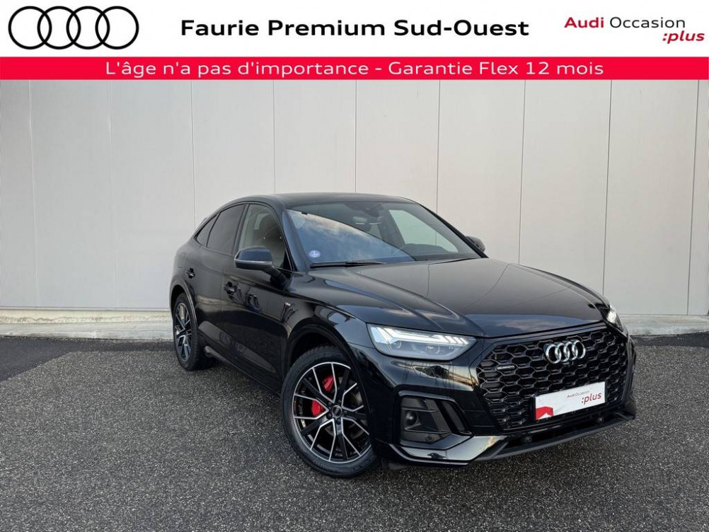 Acheter Audi Q5 Q5 Sportback 55 TFSIe 367 S tronic 7 Quattro S line 5p occasion dans les concessions du Groupe Faurie