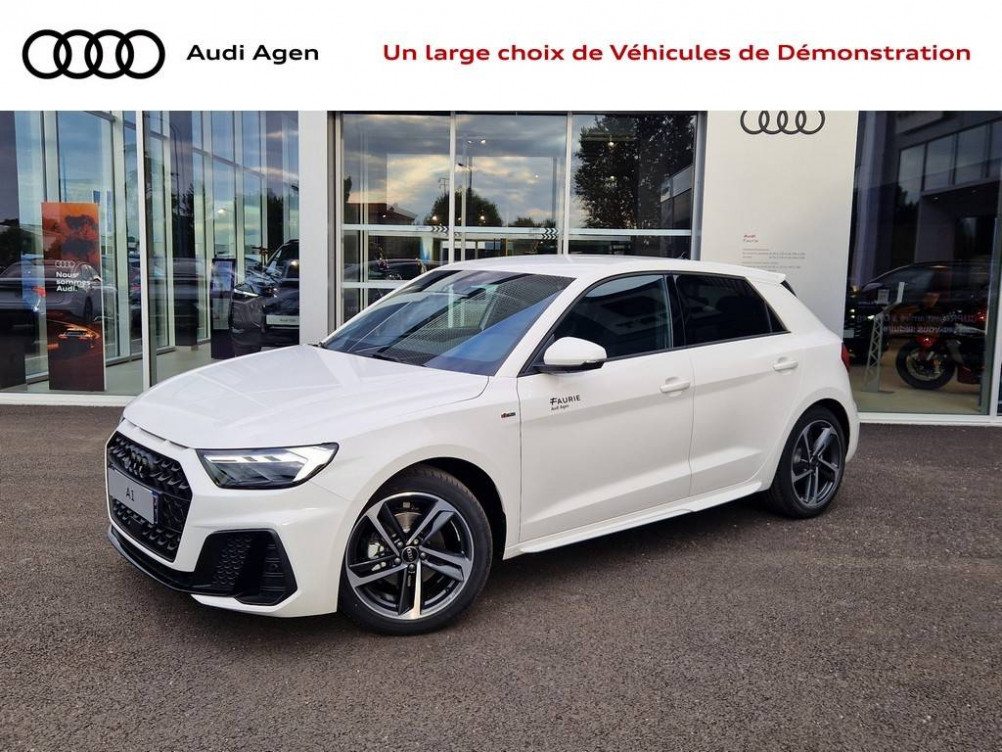 Acheter Audi A1 A1 Sportback 30 TFSI 116 ch S tronic 7 Black Edition 5p neuf dans les concessions du Groupe Faurie
