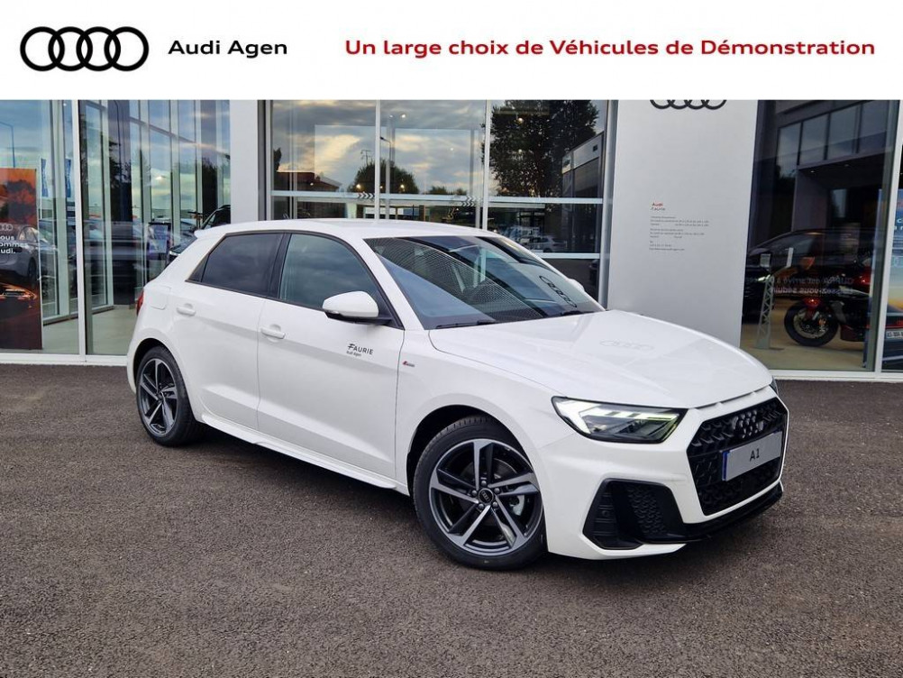 Acheter Audi A1 A1 Sportback 30 TFSI 116 ch S tronic 7 Black Edition 5p neuf dans les concessions du Groupe Faurie
