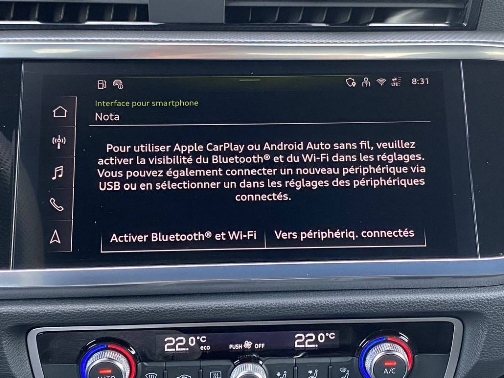 Acheter Audi Q3 Q3 35 TFSI 150 ch S tronic 7 S line 5p occasion dans les concessions du Groupe Faurie