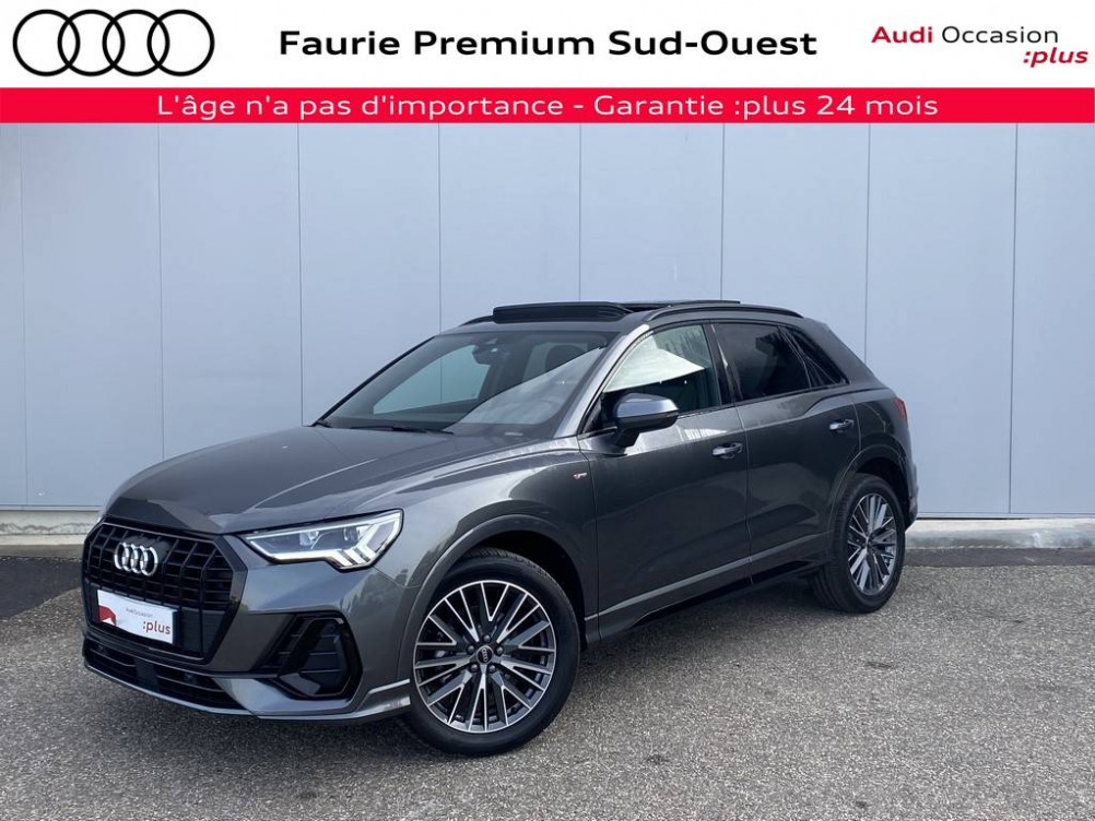 Acheter Audi Q3 Q3 35 TFSI 150 ch S tronic 7 S line 5p occasion dans les concessions du Groupe Faurie