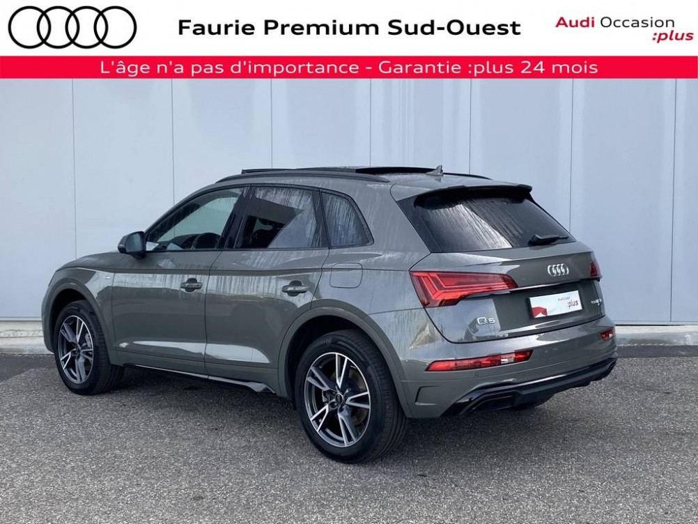 Acheter Audi Q5 Q5 50 TFSIe 299 S tronic 7 Quattro S line 5p occasion dans les concessions du Groupe Faurie