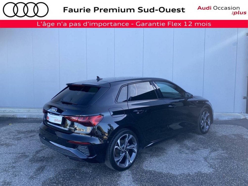 Acheter Audi A3 A3 Sportback 35 TDI 150 S tronic 7 S Line 5p occasion dans les concessions du Groupe Faurie