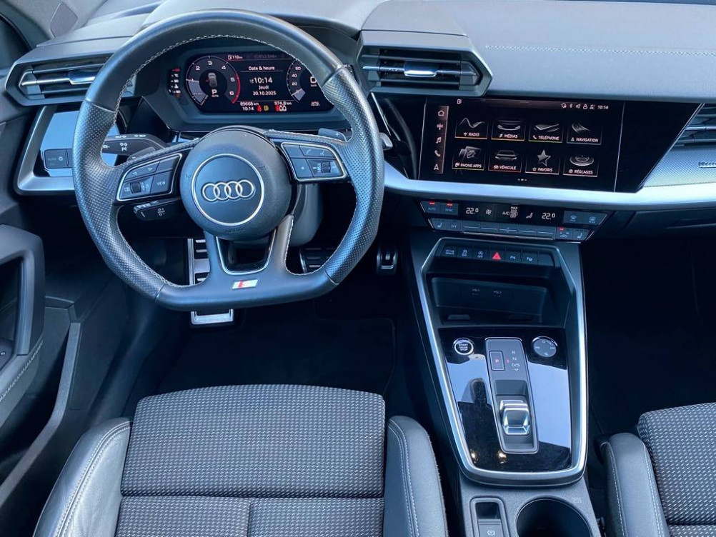 Acheter Audi A3 A3 Sportback 35 TDI 150 S tronic 7 S Line 5p occasion dans les concessions du Groupe Faurie