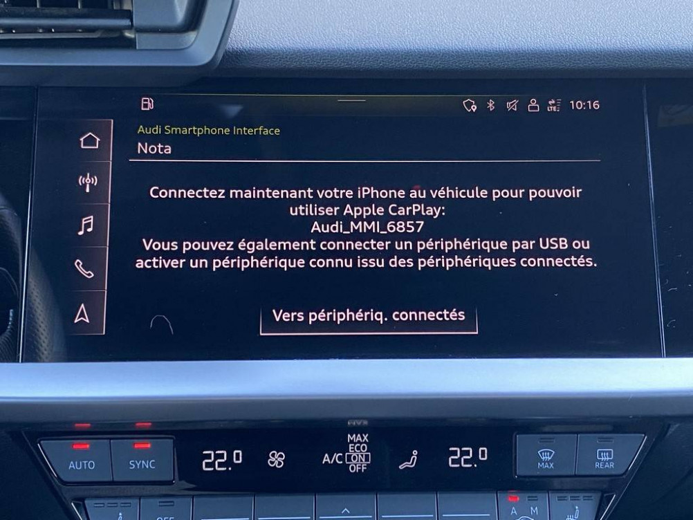 Acheter Audi A3 A3 Sportback 35 TDI 150 S tronic 7 S Line 5p occasion dans les concessions du Groupe Faurie