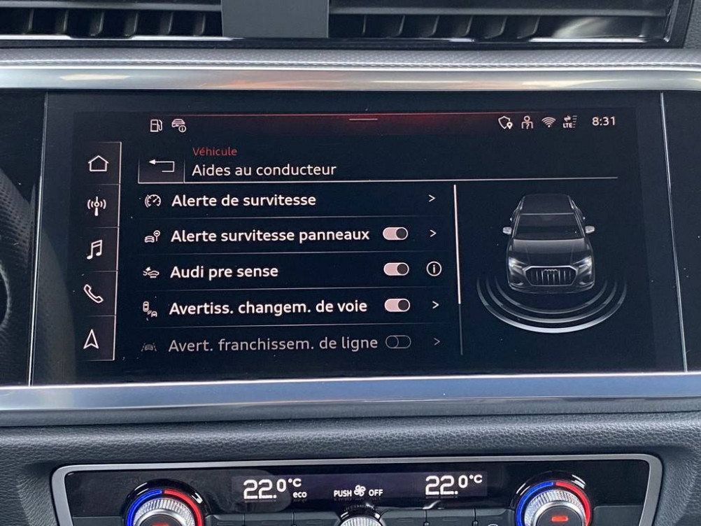 Acheter Audi Q3 Q3 35 TFSI 150 ch S tronic 7 S line 5p occasion dans les concessions du Groupe Faurie