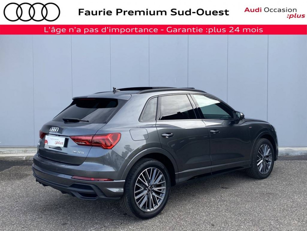 Acheter Audi Q3 Q3 35 TFSI 150 ch S tronic 7 S line 5p occasion dans les concessions du Groupe Faurie