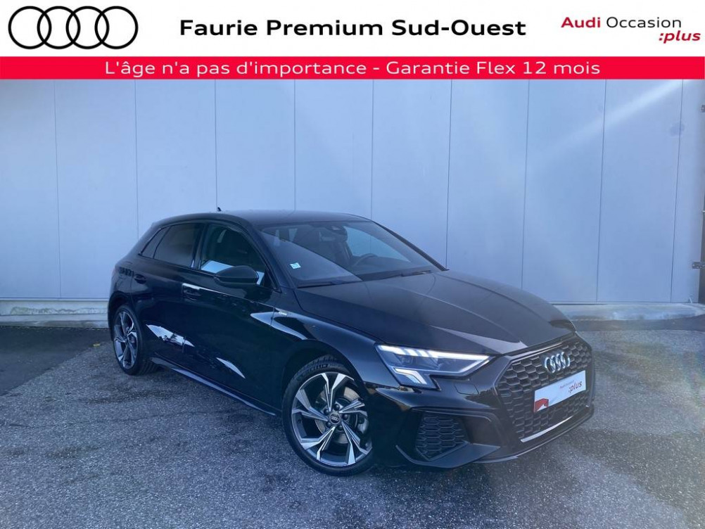 Acheter Audi A3 A3 Sportback 35 TDI 150 S tronic 7 S Line 5p occasion dans les concessions du Groupe Faurie