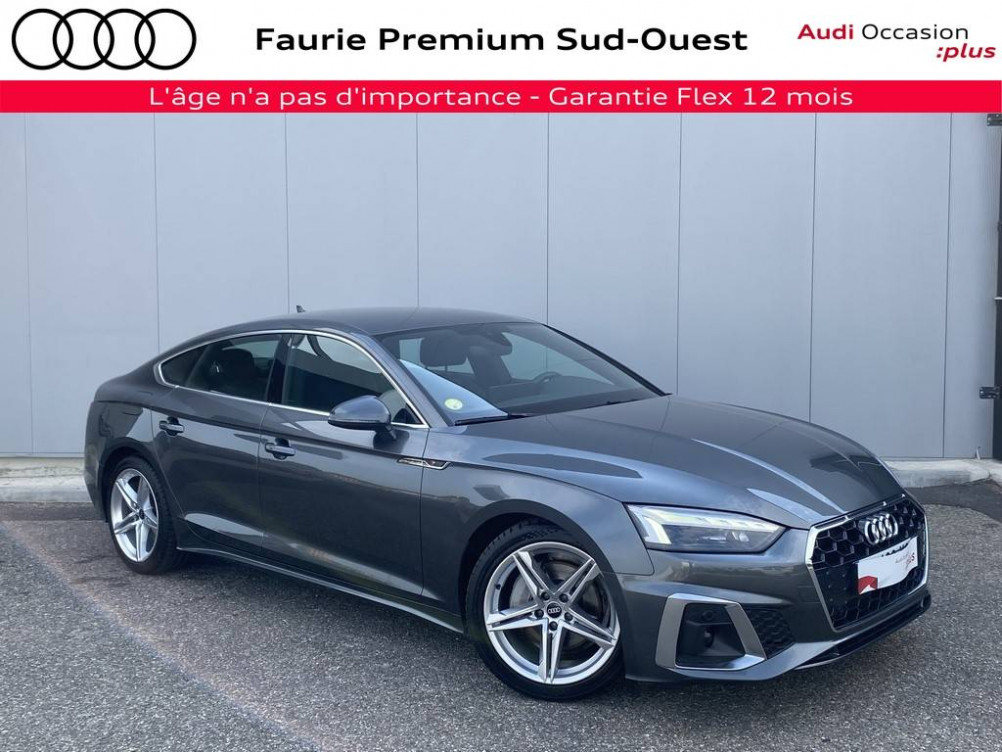 Acheter Audi A5 A5 Sportback 40 TDI 204 S tronic 7 S Line 5p occasion dans les concessions du Groupe Faurie