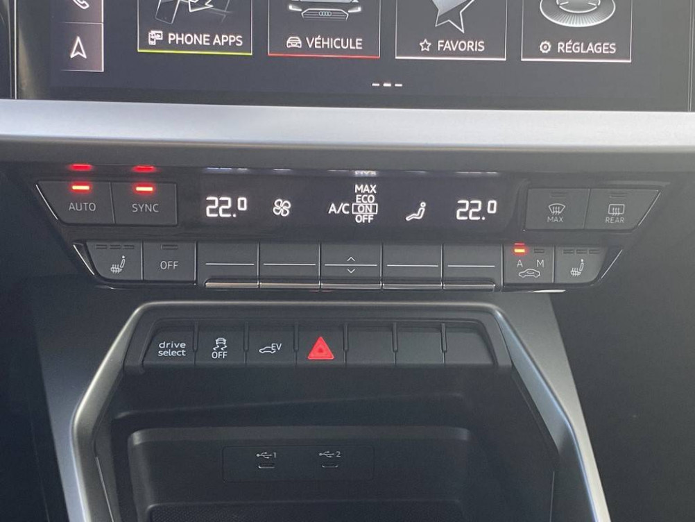 Acheter Audi A3 A3 Sportback 45 TFSIe 245 S tronic 6 Competition 5p occasion dans les concessions du Groupe Faurie