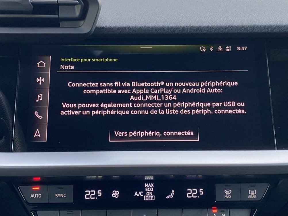 Acheter Audi A3 A3 Sportback 35 TDI 150 S tronic 7 S Line 5p occasion dans les concessions du Groupe Faurie