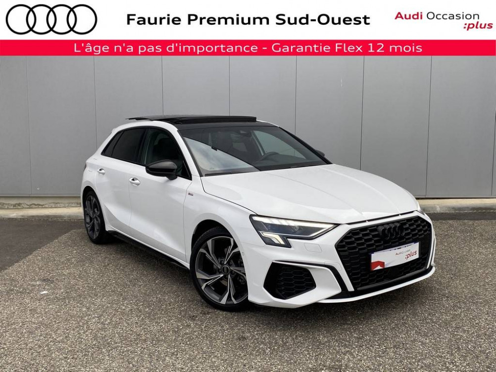 Acheter Audi A3 A3 Sportback 35 TDI 150 S tronic 7 S Line 5p occasion dans les concessions du Groupe Faurie