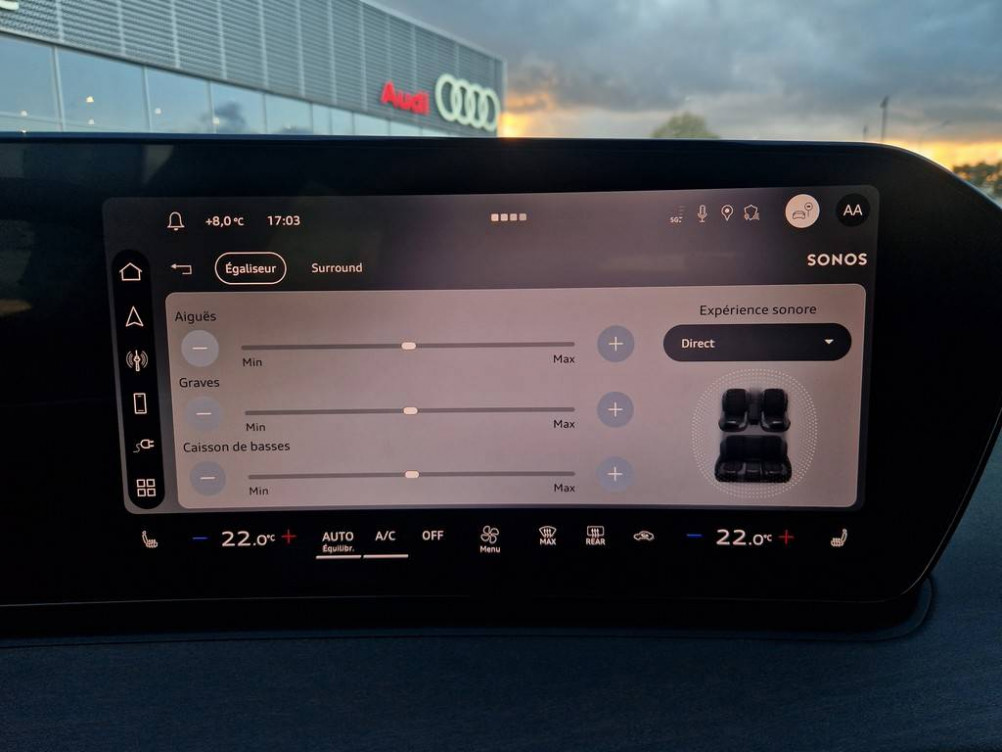 Acheter Audi Q3 Q3 Sportback e-hybrid 272 ch S tronic 6 Design 5p neuf dans les concessions du Groupe Faurie