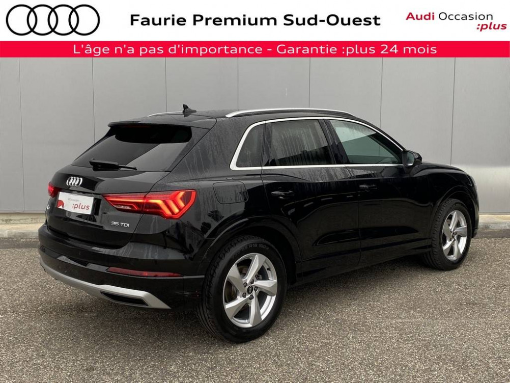 Acheter Audi Q3 Q3 35 TDI 150 ch S tronic 7 Design Luxe 5p occasion dans les concessions du Groupe Faurie
