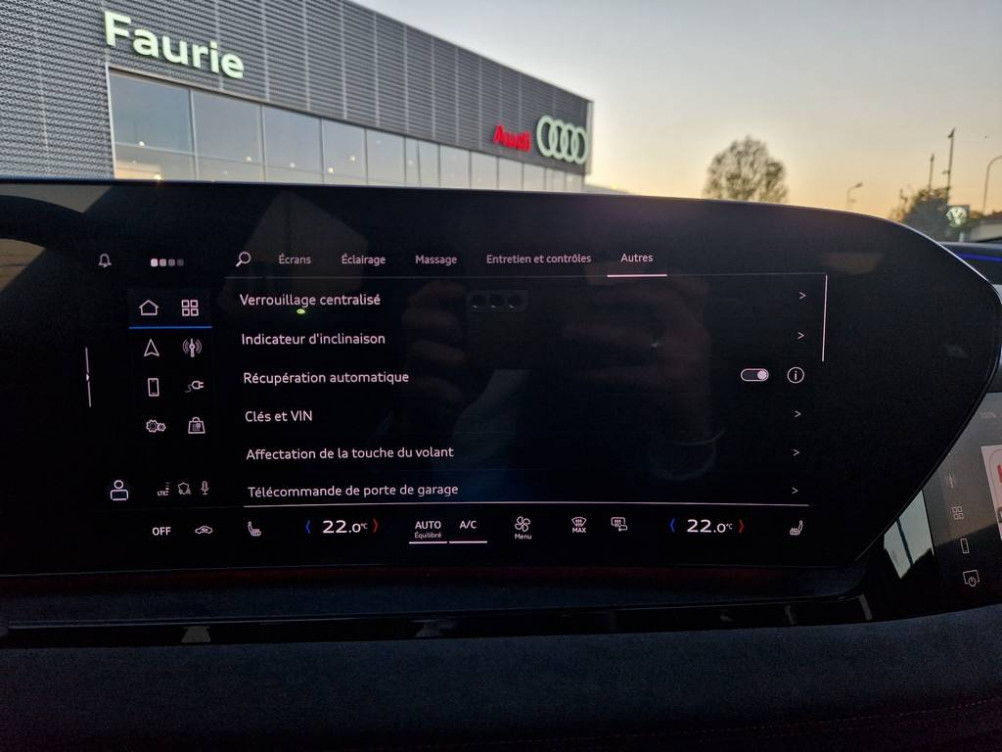 Acheter Audi Q6 E-TRON SQ6 e-tron Sportback 489 ch 100 kWh quattro SQ6 5p neuf dans les concessions du Groupe Faurie