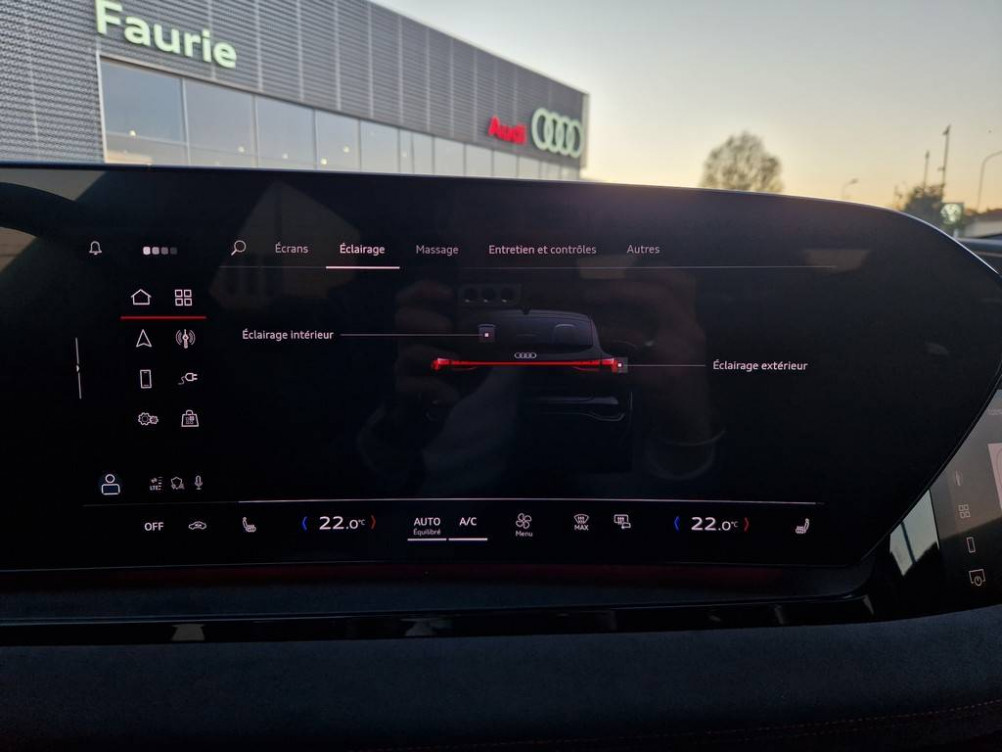 Acheter Audi Q6 E-TRON SQ6 e-tron Sportback 489 ch 100 kWh quattro SQ6 5p neuf dans les concessions du Groupe Faurie