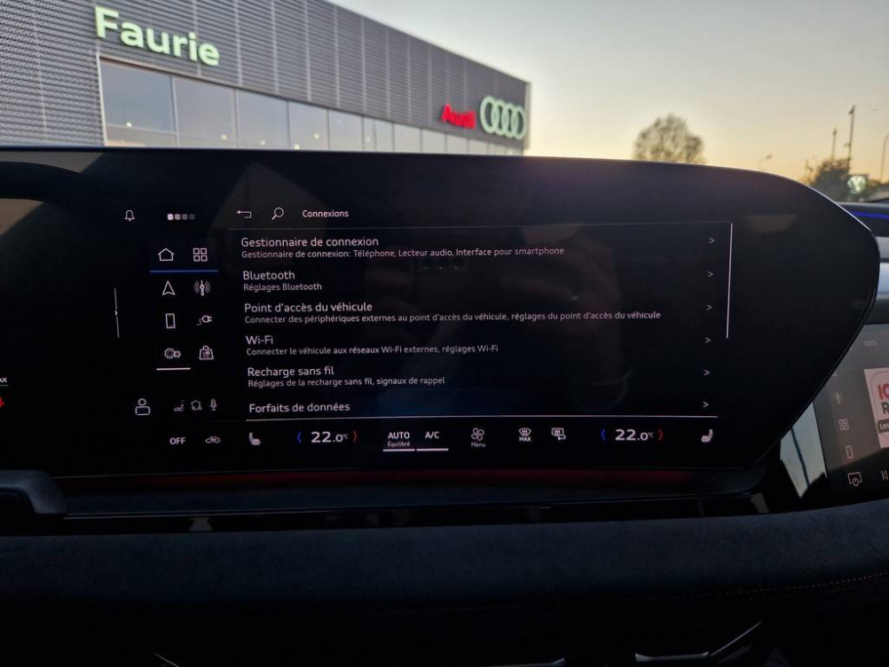 Acheter Audi Q6 E-TRON SQ6 e-tron Sportback 489 ch 100 kWh quattro SQ6 5p neuf dans les concessions du Groupe Faurie