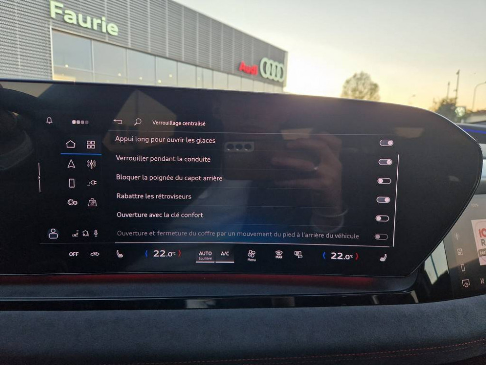 Acheter Audi Q6 E-TRON SQ6 e-tron Sportback 489 ch 100 kWh quattro SQ6 5p neuf dans les concessions du Groupe Faurie