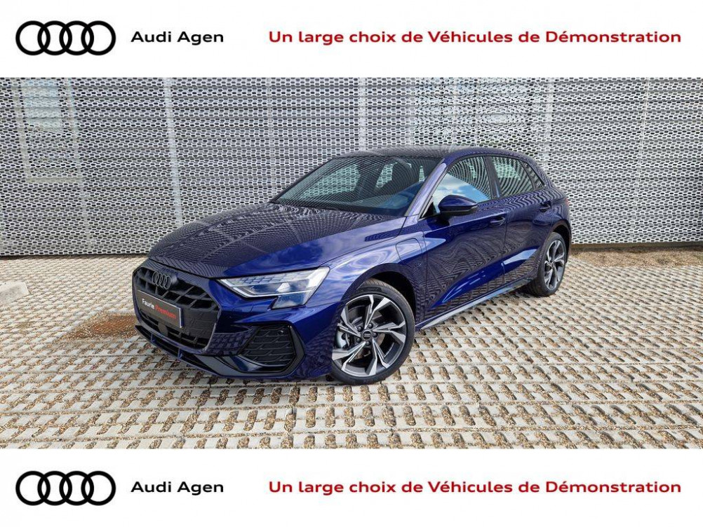 Acheter Audi A3 A3 Sportback 40 TFSI e Hybride rechargeable 204 S tronic 6 S line 5p neuf dans les concessions du Groupe Faurie