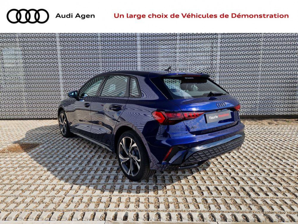 Acheter Audi A3 A3 Sportback 40 TFSI e Hybride rechargeable 204 S tronic 6 S line 5p neuf dans les concessions du Groupe Faurie