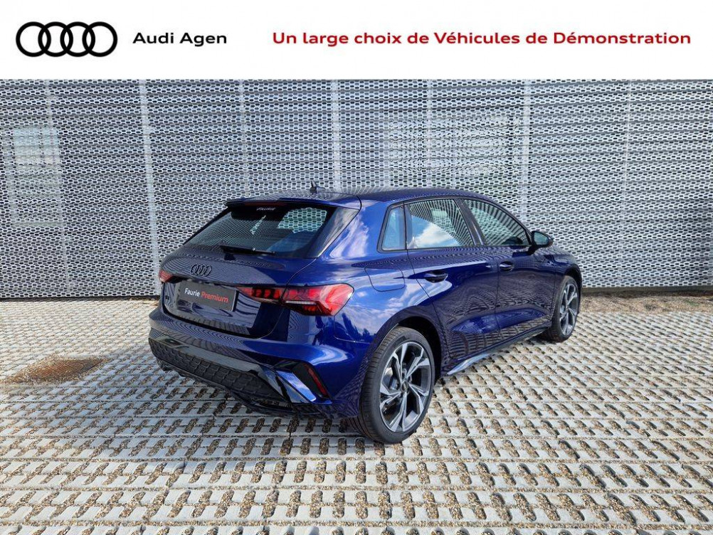 Acheter Audi A3 A3 Sportback 40 TFSI e Hybride rechargeable 204 S tronic 6 S line 5p neuf dans les concessions du Groupe Faurie