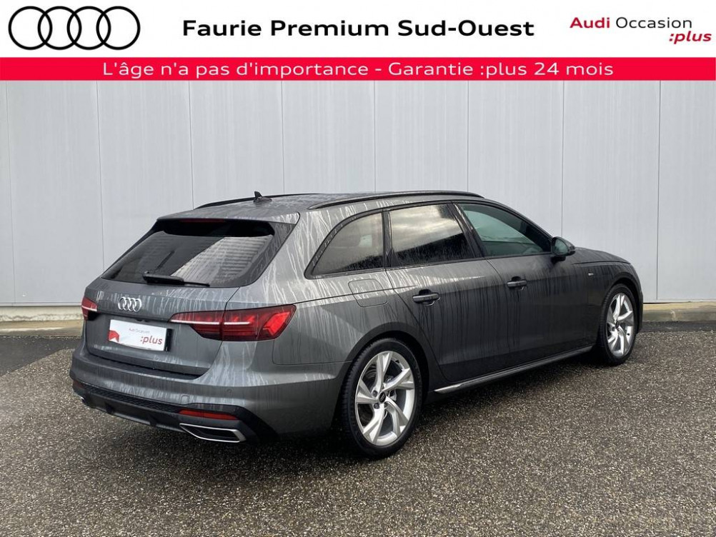 Acheter Audi A4 A4 Avant 35 TDI 163 S tronic 7 S line 5p occasion dans les concessions du Groupe Faurie