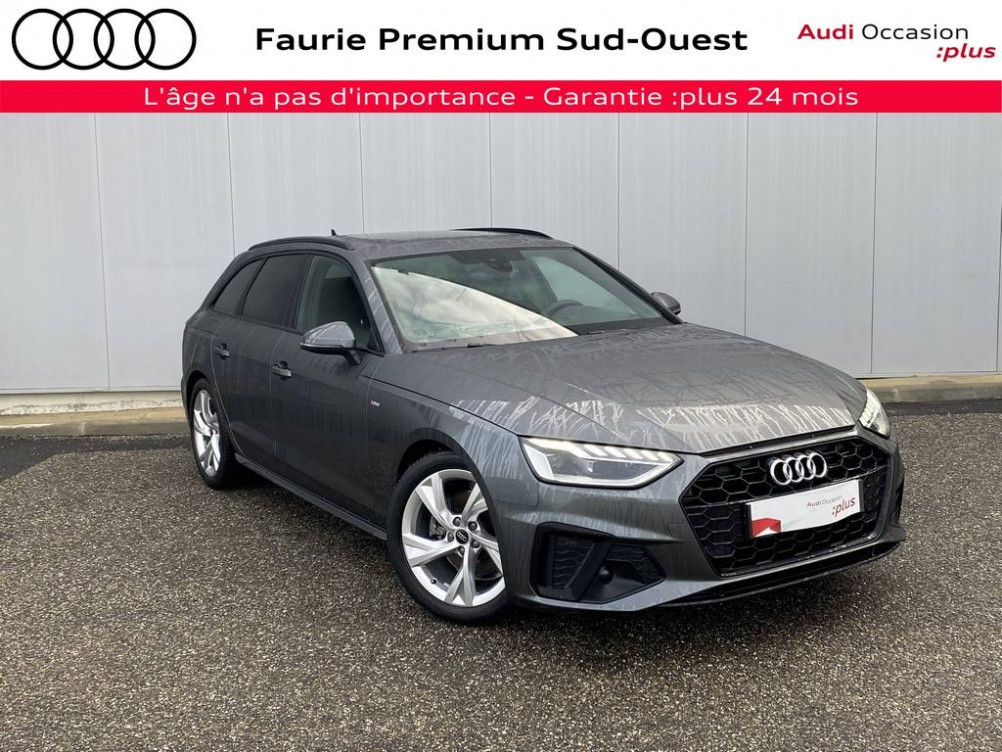 Acheter Audi A4 A4 Avant 35 TDI 163 S tronic 7 S line 5p occasion dans les concessions du Groupe Faurie