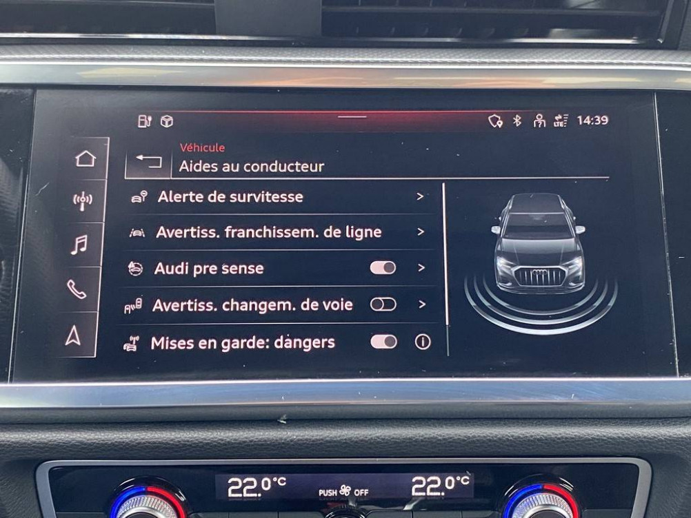 Acheter Audi Q3 Q3 45 TFSIe 245 ch S tronic 6 S line 5p occasion dans les concessions du Groupe Faurie