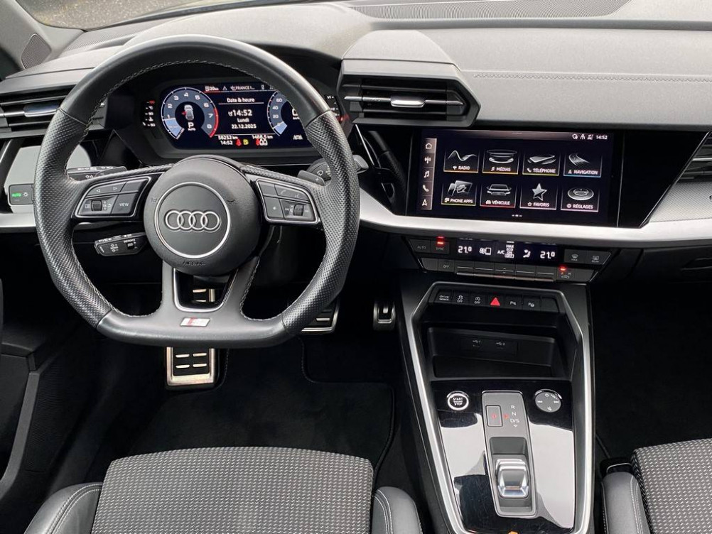 Acheter Audi A3 A3 Sportback 35 TFSI Mild Hybrid 150 S tronic 7 S Line 5p occasion dans les concessions du Groupe Faurie