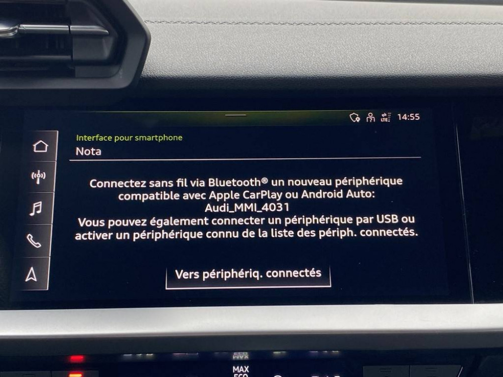 Acheter Audi A3 A3 Sportback 35 TFSI Mild Hybrid 150 S tronic 7 S Line 5p occasion dans les concessions du Groupe Faurie