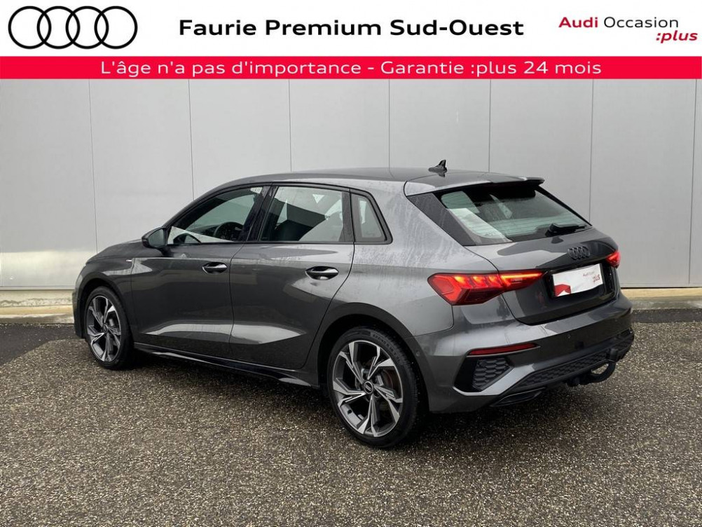 Acheter Audi A3 A3 Sportback 35 TFSI Mild Hybrid 150 S tronic 7 S Line 5p occasion dans les concessions du Groupe Faurie