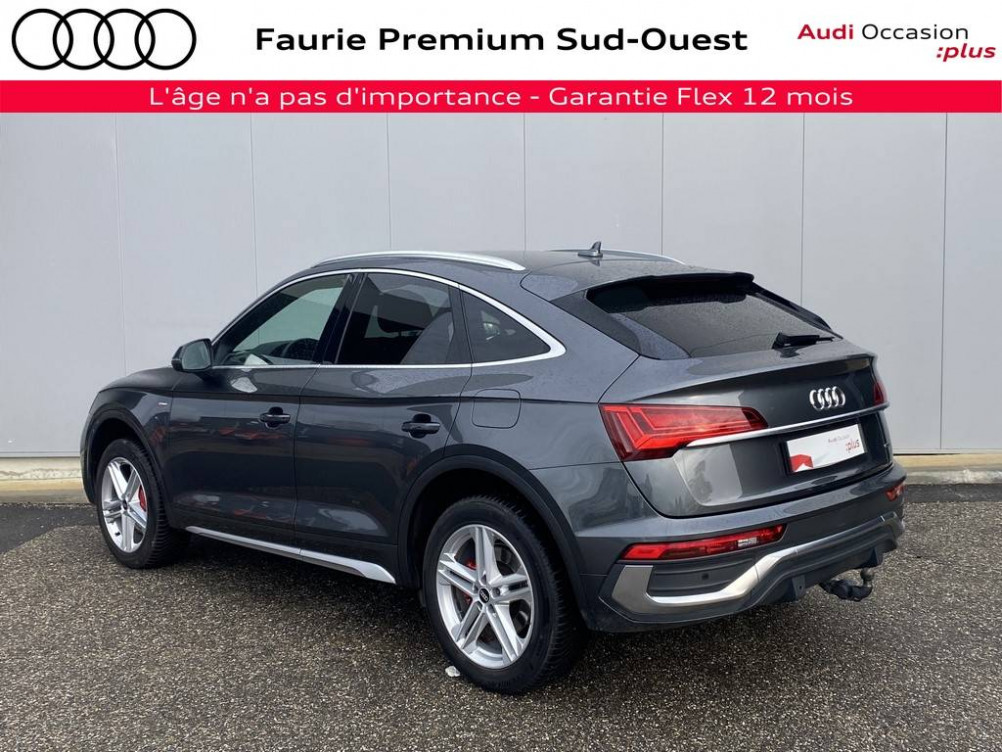 Acheter Audi Q5 Q5 Sportback 55 TFSIe 367 S tronic 7 Quattro S line 5p occasion dans les concessions du Groupe Faurie