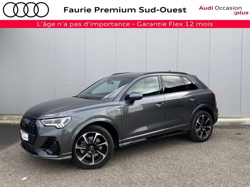 Acheter Audi Q3 Q3 45 TFSIe 245 ch S tronic 6 S line 5p occasion dans les concessions du Groupe Faurie
