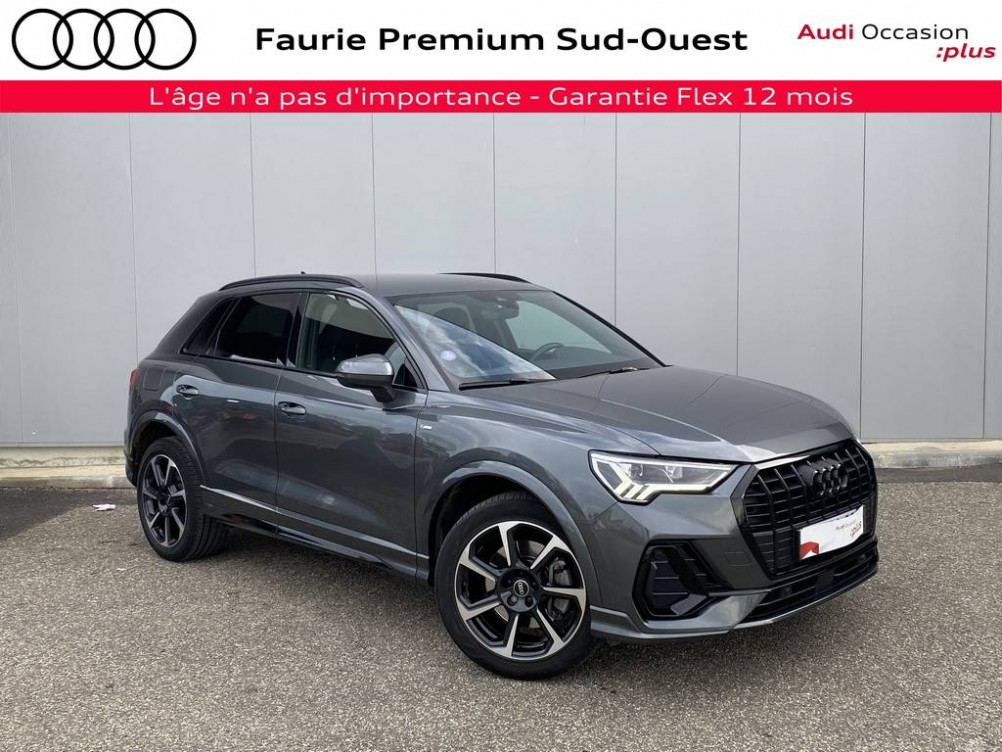 Acheter Audi Q3 Q3 45 TFSIe 245 ch S tronic 6 S line 5p occasion dans les concessions du Groupe Faurie