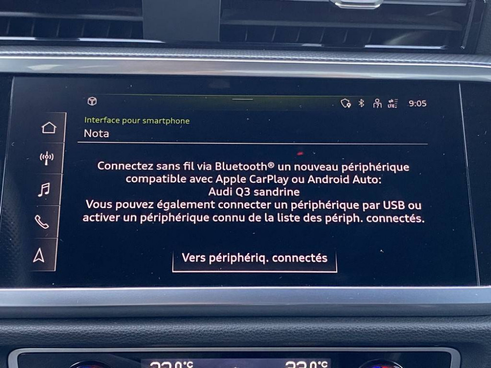 Acheter Audi Q3 Q3 45 TFSIe 245 ch S tronic 6 S line 5p occasion dans les concessions du Groupe Faurie