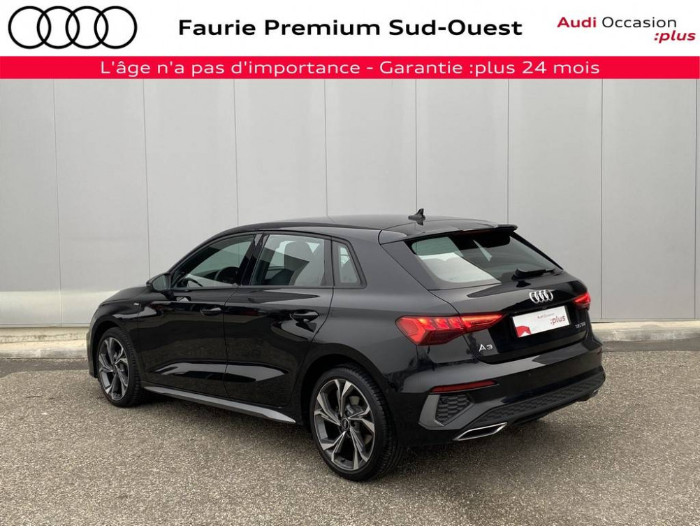 Acheter Audi A3 A3 Sportback 35 TDI 150 S tronic 7 S Line 5p occasion dans les concessions du Groupe Faurie