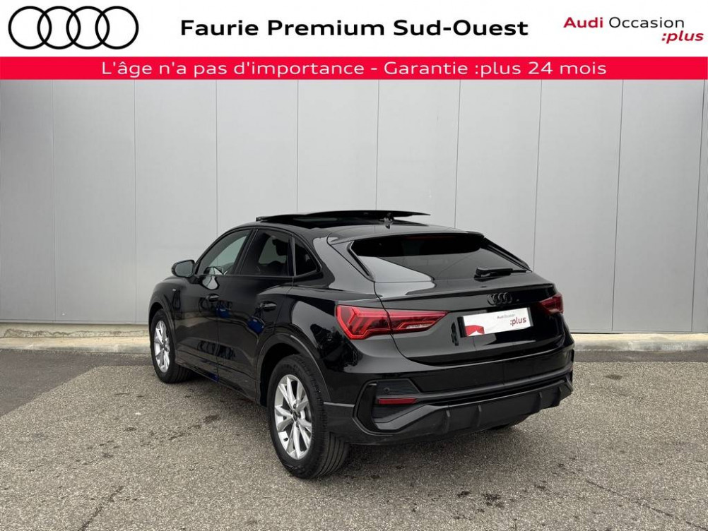 Acheter Audi Q3 Q3 Sportback 35 TFSI 150 ch S tronic 7 S line plus 5p occasion dans les concessions du Groupe Faurie