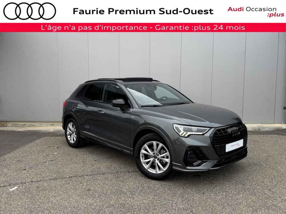 Acheter Audi Q3 Q3 35 TDI 150 ch S tronic 7 S line plus 5p occasion dans les concessions du Groupe Faurie