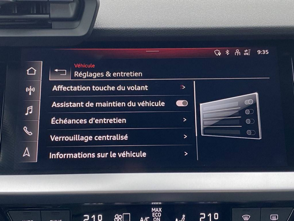 Acheter Audi A3 A3 Sportback 35 TDI 150 S tronic 7 S Line 5p occasion dans les concessions du Groupe Faurie