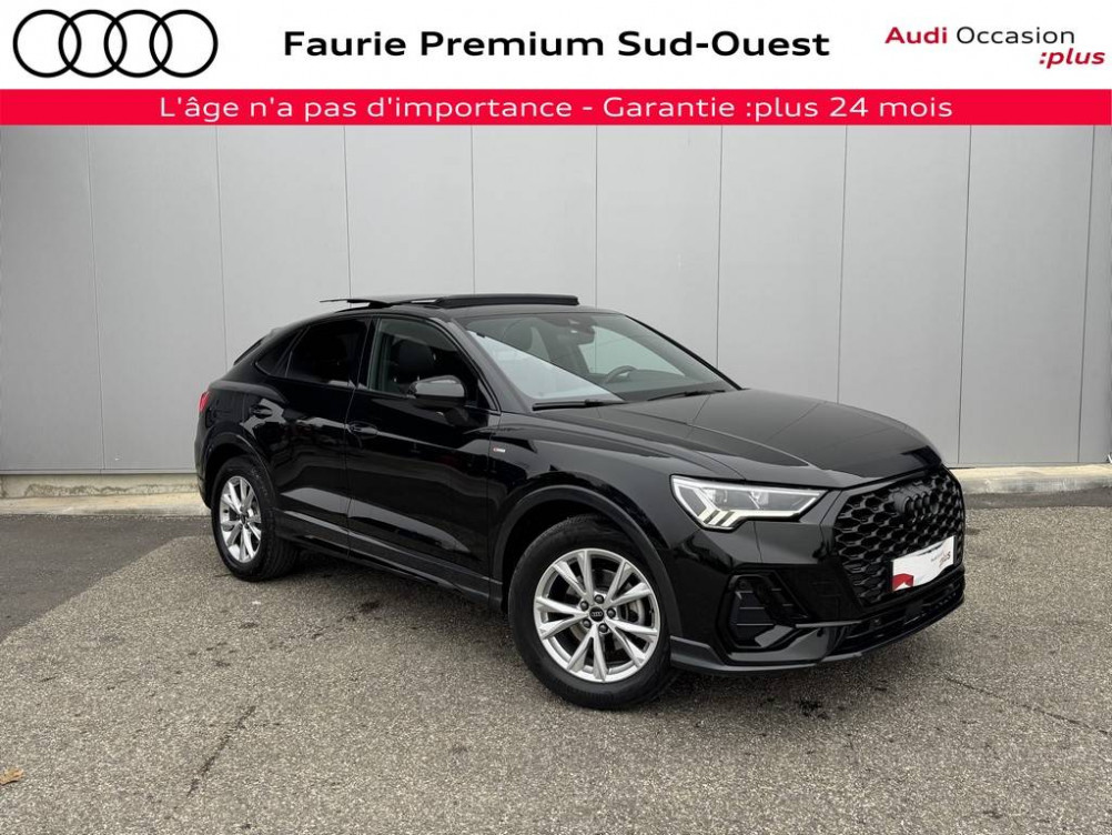 Acheter Audi Q3 Q3 Sportback 35 TFSI 150 ch S tronic 7 S line plus 5p occasion dans les concessions du Groupe Faurie