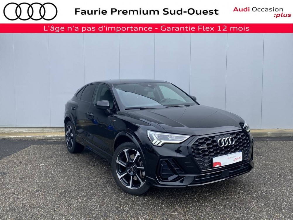 Acheter Audi Q3 Q3 Sportback 40 TDI 200 ch S tronic 7 Quattro S line 5p occasion dans les concessions du Groupe Faurie