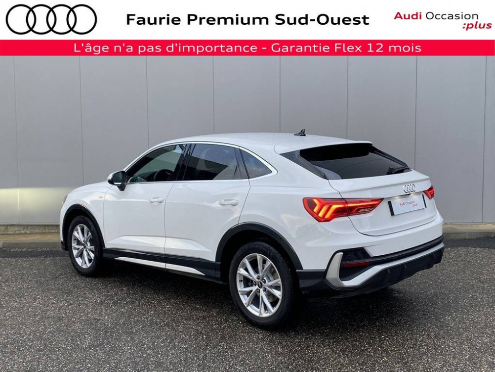 Acheter Audi Q3 Q3 Sportback 35 TDI 150 ch S tronic 7 S line 5p occasion dans les concessions du Groupe Faurie