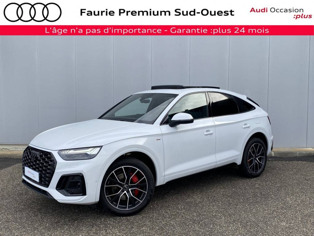 Acheter Audi Q5 Q5 Sportback 50 TFSIe 299 S tronic 7 Quattro S line 5p occasion dans les concessions du Groupe Faurie