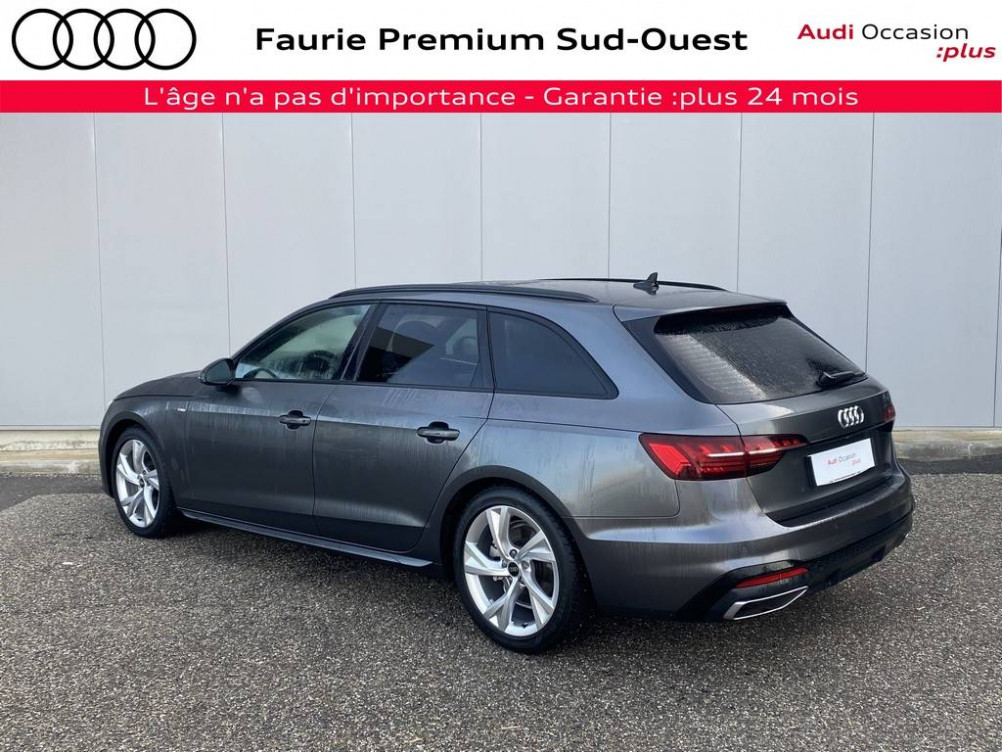 Acheter Audi A4 A4 Avant 35 TDI 163 S tronic 7 S line 5p occasion dans les concessions du Groupe Faurie